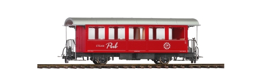 Bemo 3239587 - H0m - 2-achsiger Personenwagen WR-S 2027 (Steam Pub), DFB, Ep. VI